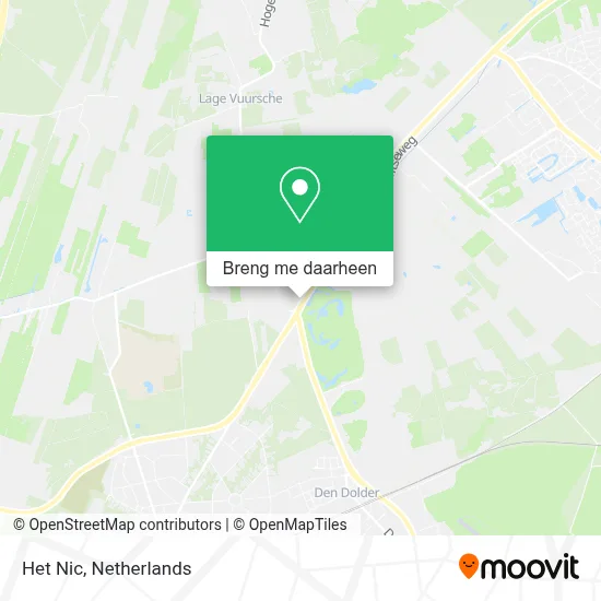 Het Nic kaart