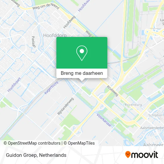 Guidon Groep kaart