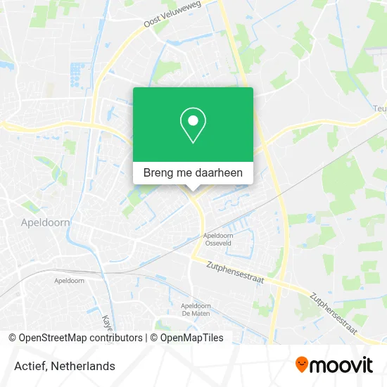 Actief kaart