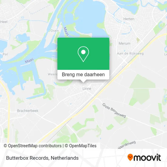 Butterbox Records kaart