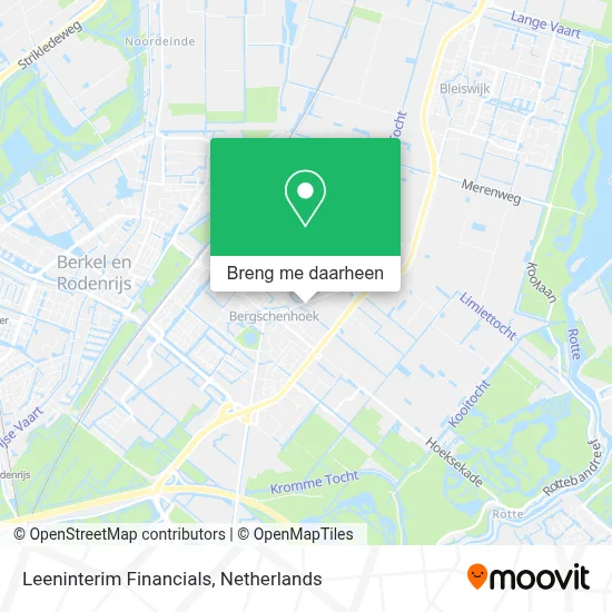 Leeninterim Financials kaart