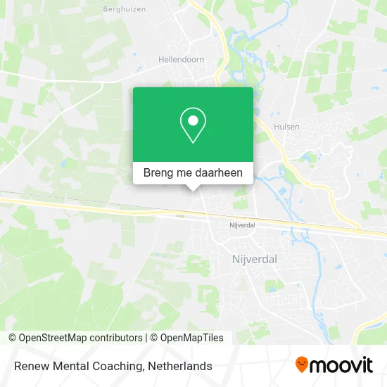 Renew Mental Coaching kaart