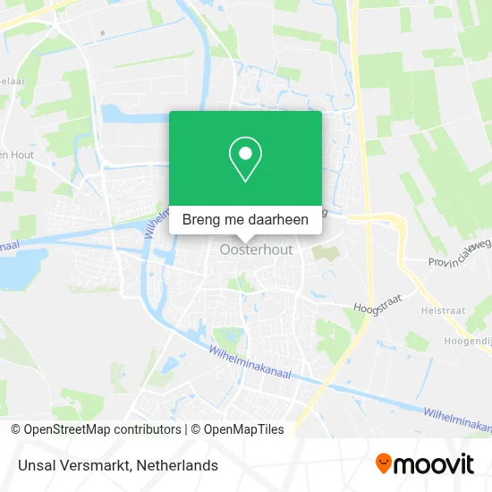 Unsal Versmarkt kaart