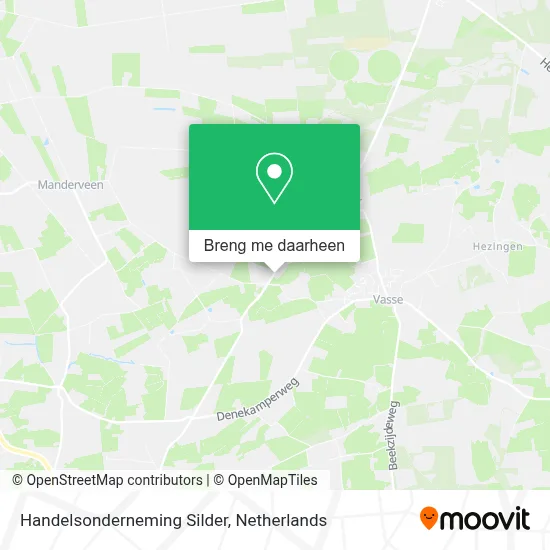 Handelsonderneming Silder kaart