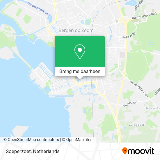 Soeperzoet kaart