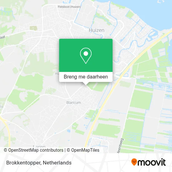 Brokkentopper kaart