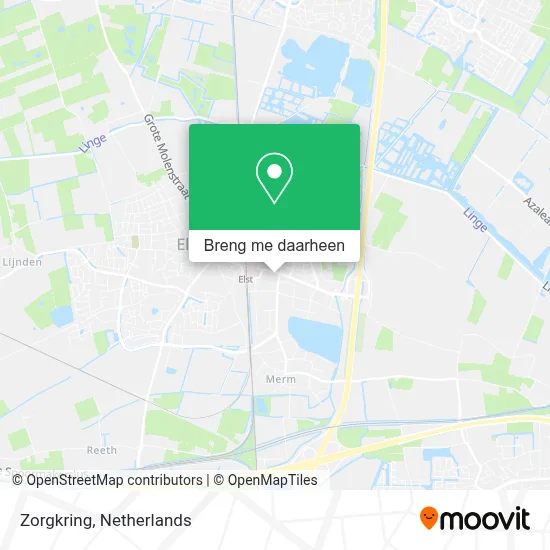 Zorgkring kaart
