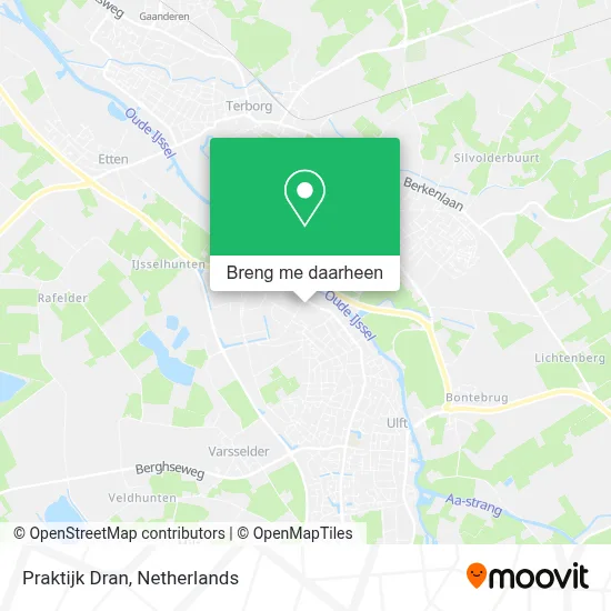 Praktijk Dran kaart