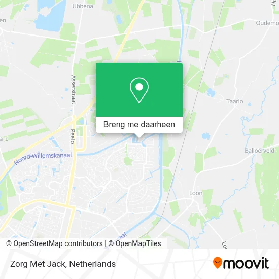 Zorg Met Jack kaart