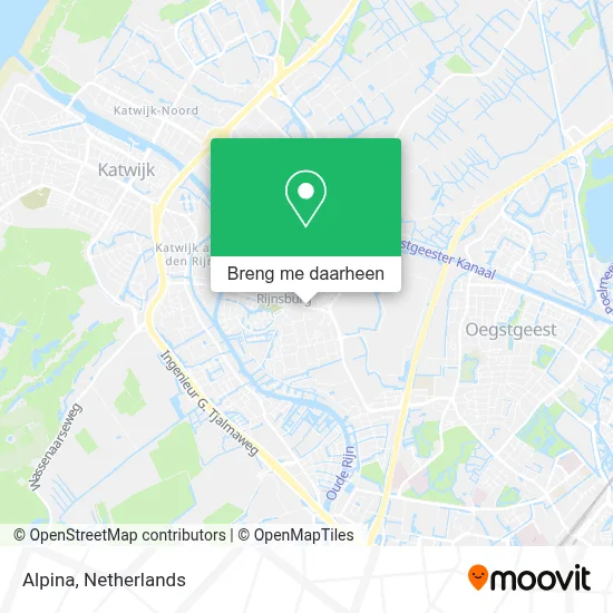Alpina kaart