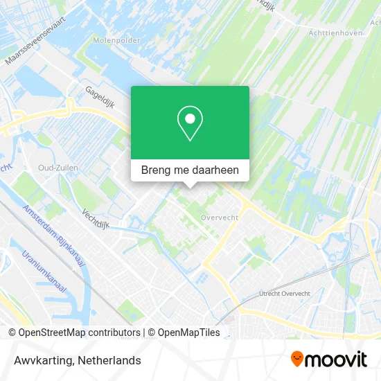 Awvkarting kaart