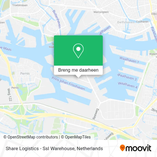 Share Logistics - Ssl Warehouse kaart