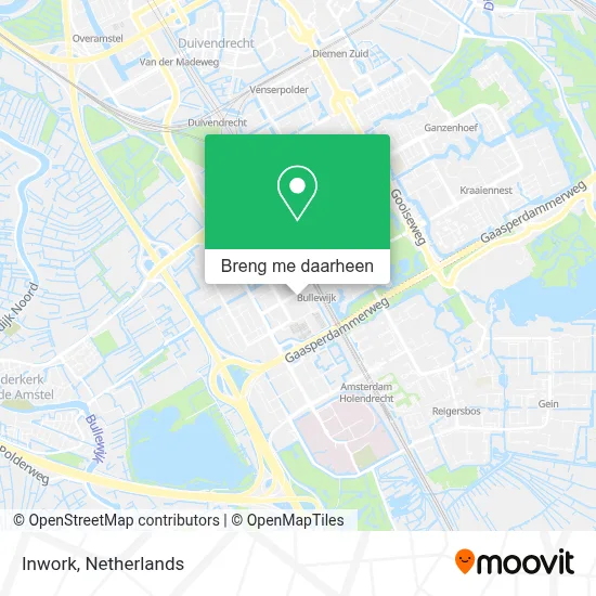Inwork kaart