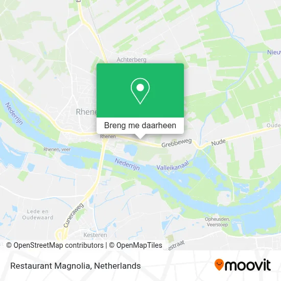 Restaurant Magnolia kaart