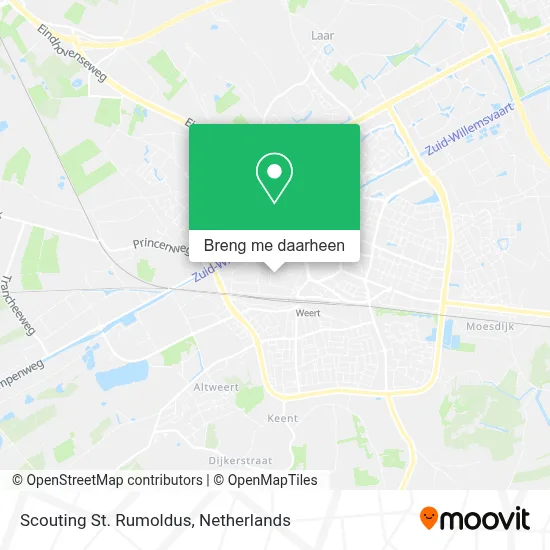 Scouting St. Rumoldus kaart