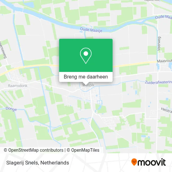 Slagerij Snels kaart