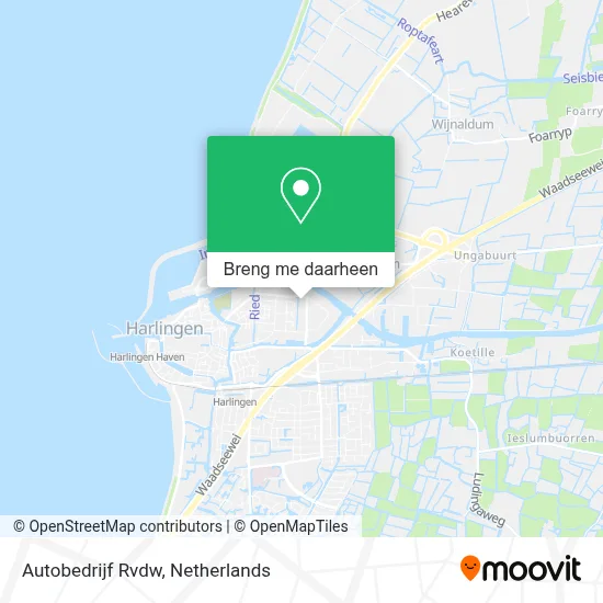 Autobedrijf Rvdw kaart