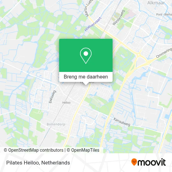 Pilates Heiloo kaart