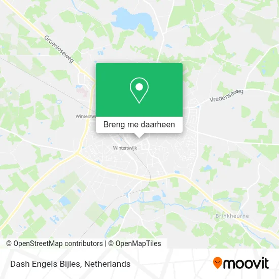 Dash Engels Bijles kaart