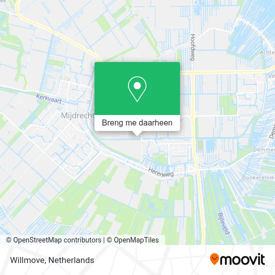 Willmove kaart