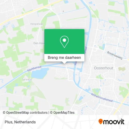 Plus kaart