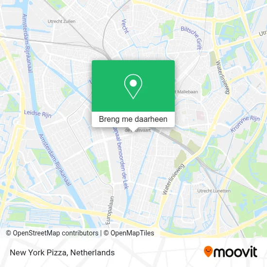 New York Pizza kaart