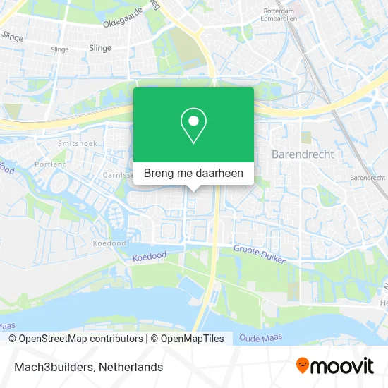 Mach3builders kaart