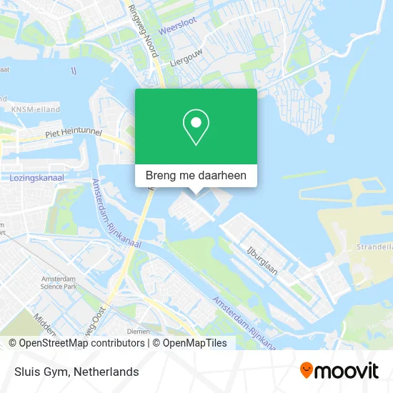 Sluis Gym kaart