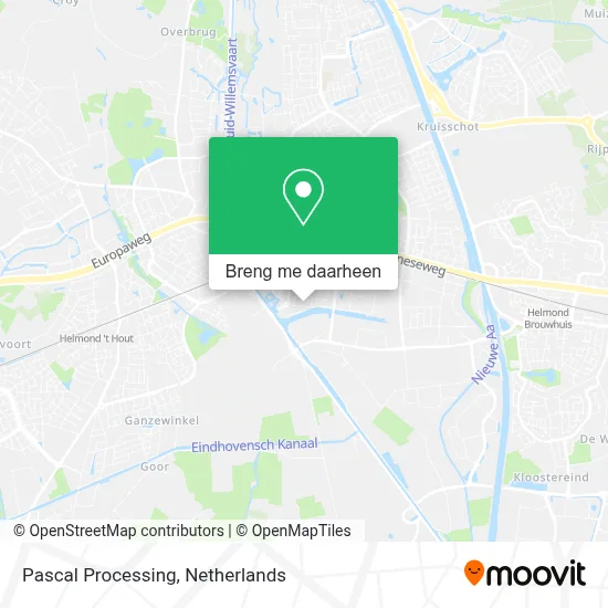 Pascal Processing kaart