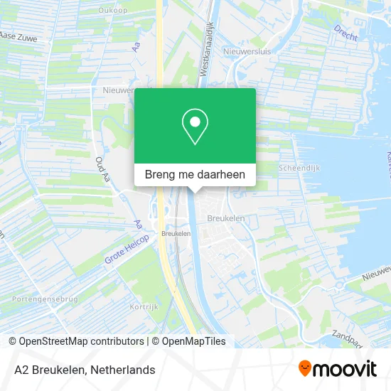 A2 Breukelen kaart
