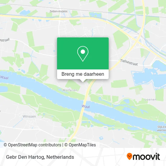 Gebr Den Hartog kaart