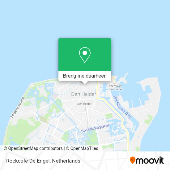 Rockcafe De Engel kaart