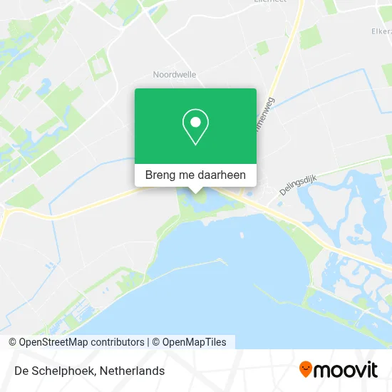 De Schelphoek kaart
