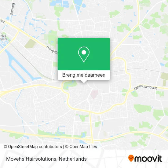Movehs Hairsolutions kaart