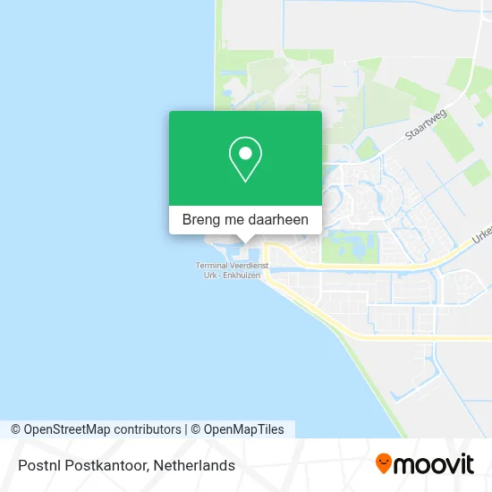 Postnl Postkantoor kaart