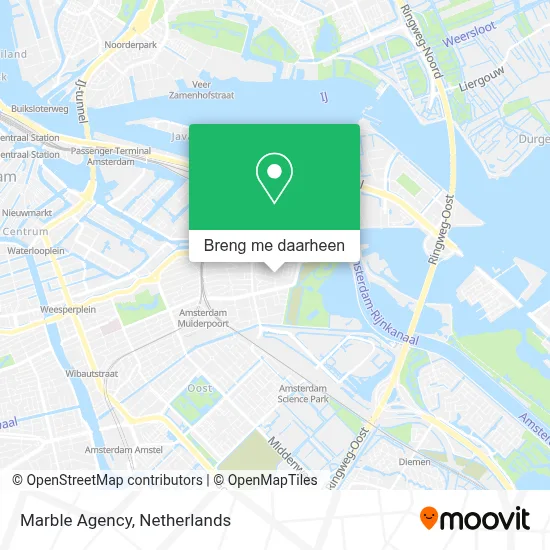 Marble Agency kaart