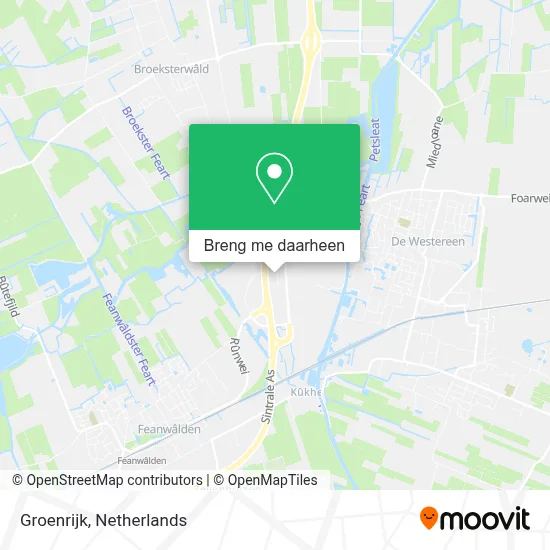 Groenrijk kaart