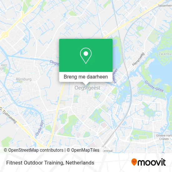 Fitnest Outdoor Training kaart