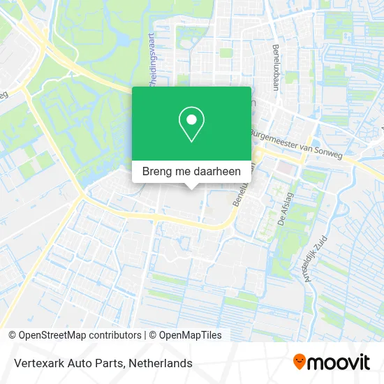 Vertexark Auto Parts kaart
