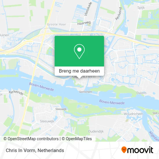 Chris In Vorm kaart
