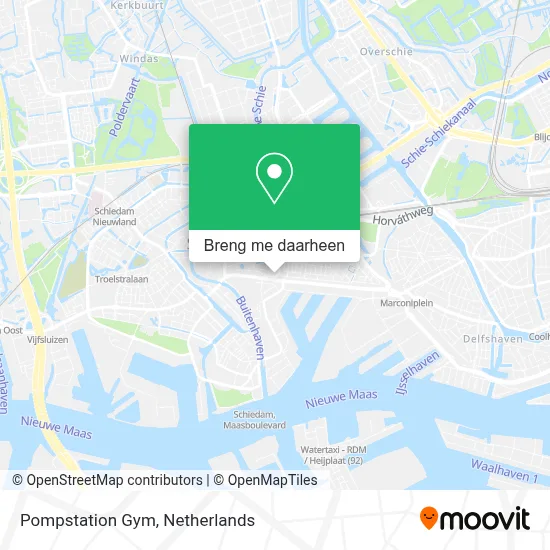 Pompstation Gym kaart