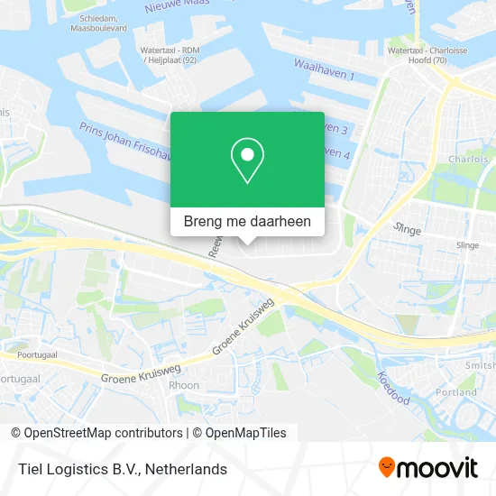 Tiel Logistics B.V. kaart