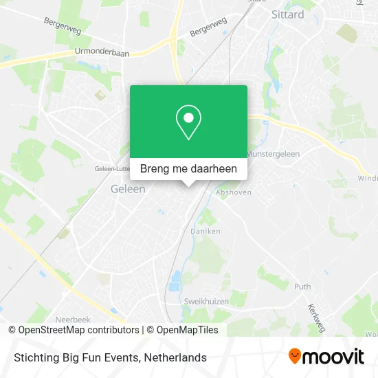 Stichting Big Fun Events kaart