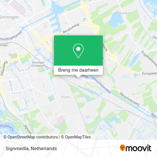 Signmedia kaart