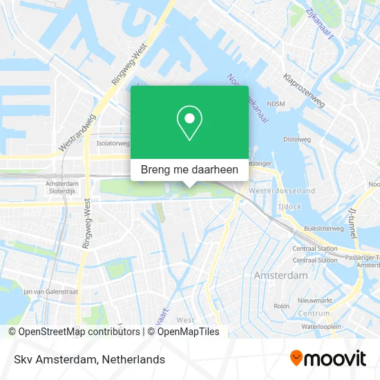 Skv Amsterdam kaart