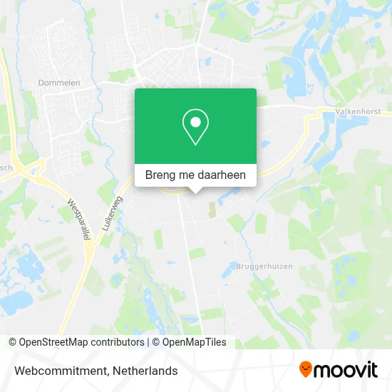 Webcommitment kaart