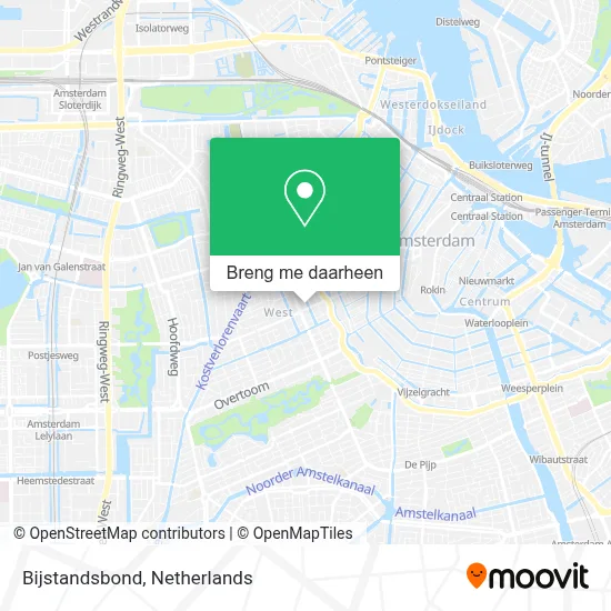 Bijstandsbond kaart