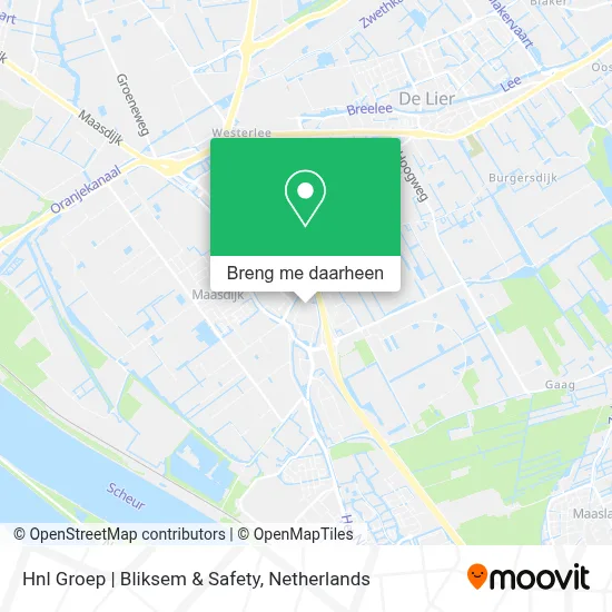 Hnl Groep | Bliksem & Safety kaart