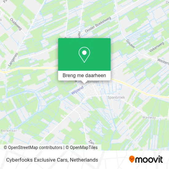 Cyberfooks Exclusive Cars kaart