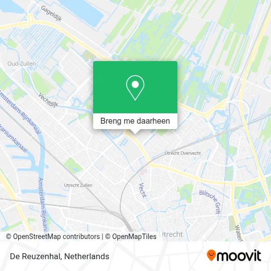 De Reuzenhal kaart